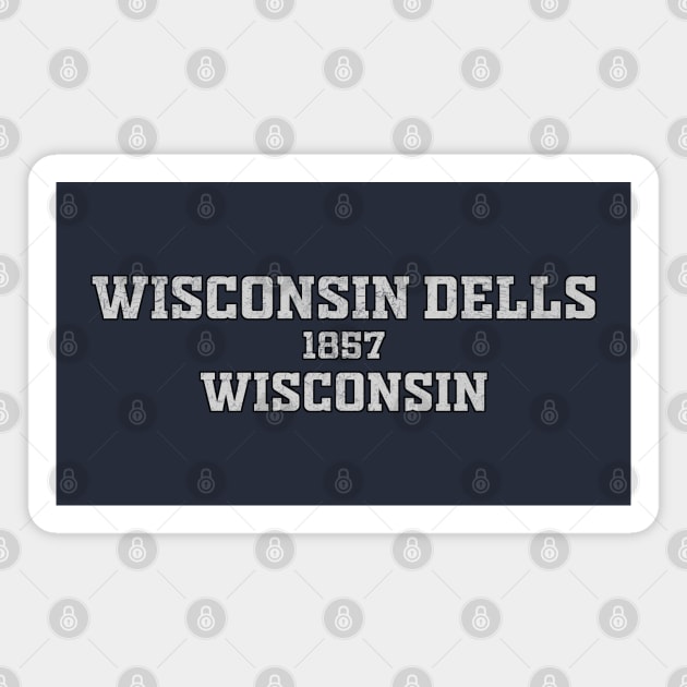 Wisconsin Dells Magnet by RAADesigns